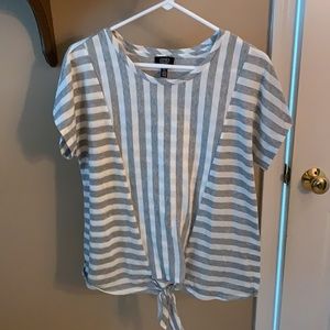 gray and white stripped too